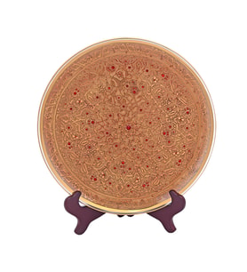 Decorium Tabak 27.5 cm Osmanlı Eskitme M00316