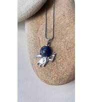 Küçük prens lapis lazuli kolye