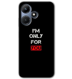 İnfinix Hot 30i Kılıf HD Desen Baskılı Kılıf - For You