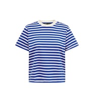 Only Onllivina Stripe Tee Jrs Noos Kadın T-shirt (Mavi)