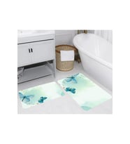 Eliana Home Baskılı 2'li Banyo Paspas Takımı RVG5256