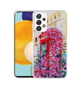 Galaxy A32 4G Kılıf Simli Desenli Parlak Zore Popy Kılıf Kulübe