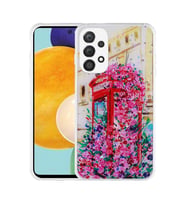 Galaxy A32 4G Kılıf Simli Desenli Parlak Zore Popy Kılıf Kulübe