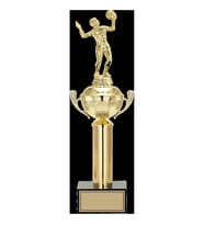 ODAK KUPA - Figürlü Kupalar - Voleybol Kadın Figürlü Kupalar FG-048 B - 42 cm