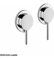 Artema Pure Ankanstre Banyo Bataryası - Krom