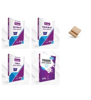 Karekök 5. Sınıf 2027 Matematik Fen Türkçe ve Paragraf Soru Bankası 4lü Set + Telefon Standı