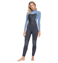 Roxy 3/2mm Prologue Back Zip Kadın Wetsuit (Mavi)