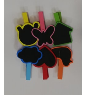 Desenli Notlu Mandal (6 lı Set-10 Paket)