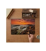 Muhteşem Doğa Manzarası Tasarımı 240 parça Ahşap Puzzle Ahşap Kutuda MP03360
