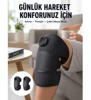 3 Seviyeli Titreşimli Isıtmalı Diz Bakım Cihazı Yeni Nesil