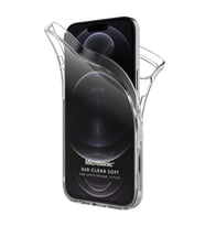 Microsonic Apple iPhone 16 Plus Kılıf 6 Tarafı Tam Full Koruma 360 Clear Soft Şeffaf
