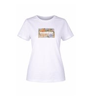 Trender Trus Baskı Beyaz Kadın T-Shirt 26YL71595009
