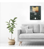 DECORITA Youtube Barkodlu Cam Tablo Emir Can İğrek - Nalan 30cm x 40cm