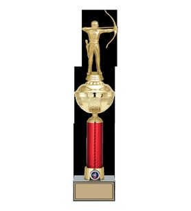 ODAK KUPA - Figürlü Kupalar - Okçu Figürlü Kupalar FG-053 A - 46 cm