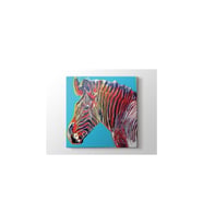 Andy Warhol - Zebra Tablo 35 X 35 Cm
