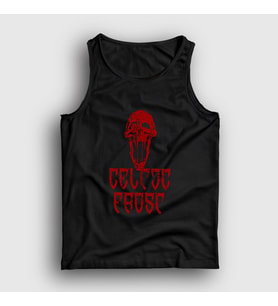 Presmono Unisex Siyah Skull Celtic Frost Atlet 387471tt