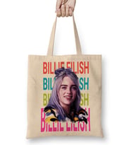 Billie Eilish 013 Bez Çanta Uzun Saplı