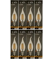 Cata CT-4062 4W 3000K (Günışığı) E14 Duylu Led Kıvrık Buji (8 Adet)