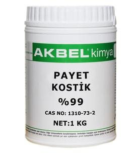 AKBEL PAYET KOSTİK  1 KG (Beyaz)