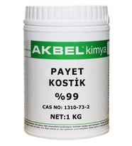 AKBEL PAYET KOSTİK  1 KG (Beyaz)
