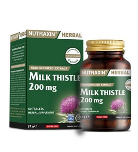 Nutraxin Milk Thistle 200mg 60 Kapsül
