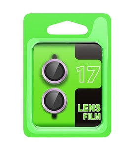 İphone 17 Raze Metal Kamera Lens - Açık Mor