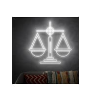 Terazi Şekilli Neon Tabela