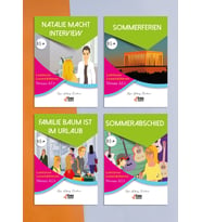 Çıpa Almanca Lektüren Aus Dem Alltag-2 A2.1 4'lü Hikaye Seti Gündelik Hikayeler Set-3