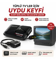 Redline G-50 HD Pro Full HD Uydu Alıcısı r Tüplü ve LED TV Uyumlu TKGS WiFi Destekli YouTube 5000 Kanal Tak Çalıştı