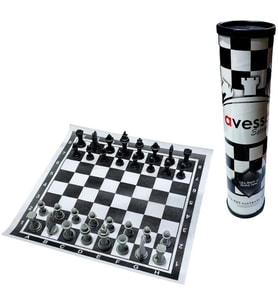Avessa Satranç Takımı Rst-10 (Siyah - Beyaz)