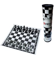 Avessa Satranç Takımı Rst-10 (Siyah - Beyaz)
