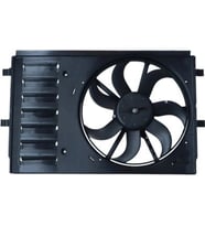 Volkswagen Polo 2009- Seat Ibiza 2009- FAN Motoru Davlumbazli 390 MM 3 FIS 7 Kanat 350W 6R0121207LS1