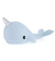 DHINK Narwhal Mavi Gece Lambası (Renksiz)