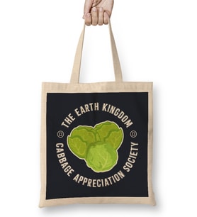 Cabbage Society Avatar The Last Airbender Bez Çanta Uzun Saplı