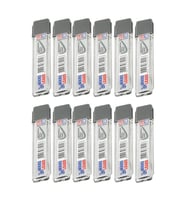 Kalem Ucu 2B 0,9 mm 12 Adet Mekanik Uçlu Otomatik Kurşun Kalem Ucu 2B 60mm x 0,9mm Siyah Mikro Uç Kısa