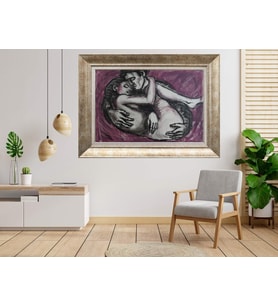 Gümüş Çerçeveli Tablo nb1111