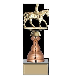 ODAK KUPA - Figürlü Kupalar - At / Binici Figürlü Kupalar FG-024 C - 28 cm