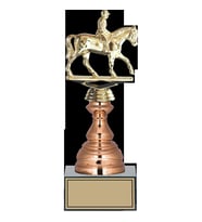 ODAK KUPA - Figürlü Kupalar - At / Binici Figürlü Kupalar FG-024 C - 28 cm