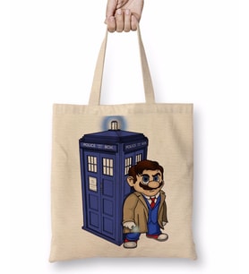 Tardis Doctor Who Bez Çanta Uzun Saplı
