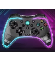 Oyun Kolu USB Kablolu kaliteli Gamepad RGB Işıklı  Switch / PS3/Bilgisayar/Tabletler için S03