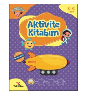 3-4 Yaş Aktivite Kitabı