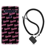 TCL 10L 10 Plus 10SE 20E 20SE 30 L7 Kılıf Boyun Askılı Silikon Barbie 1404