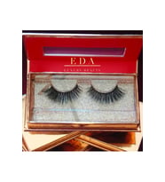 EDA LUXURY BEAUTY Lüks Vegan Mink 3d Takma Kirpik Uzun Hacimli Yoğun Çekik Cat Eye Göz Makyajı Faux False Eyelashes E51