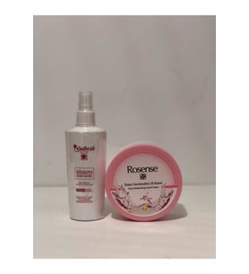 Doğal Gülsuyu 125ml Alana Rosese Ekstra Nemlendirici Krem 150 ml Hediye
