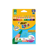 Bic Evolution Üçgen Jumbo Kuru Boya Kalemi 12`li