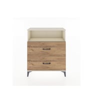 Arges Şifonyer Tek Raflı 2 Çekmeceli 88x30x106 Aytaşı-Çam