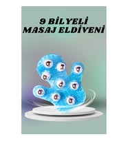 9 bilyeli el şeklinde omuz kol bacak masaj aleti masaj eldiveni giyilebilir plastik vücut sıkılaştırıcı