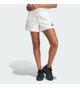 adidas JJ4678 W Z.N.E.  SHORT Kadın Şort (Beyaz)