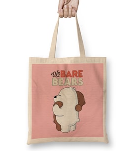 We Bare Bears 06 Bez Çanta Uzun Saplı