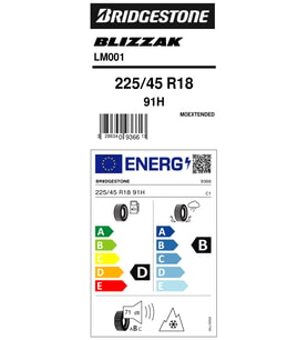 225-45R18 93V XL LM001 EXT